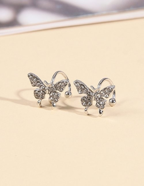 Кафф Бабочка со стразами Z59778