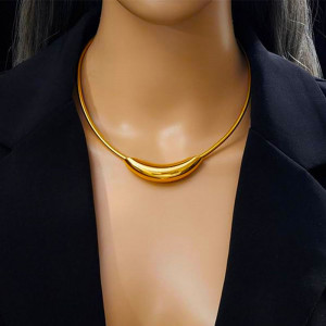 Колье из стали CJQ16552 Колье из стали CJQ16552