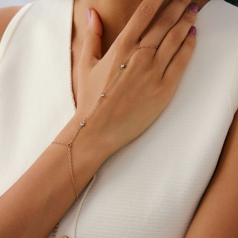 Браслет слейв невесомая геометрия в стиле nude