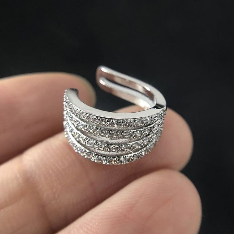 Кафф медь с напылением платиной J11408CJJ