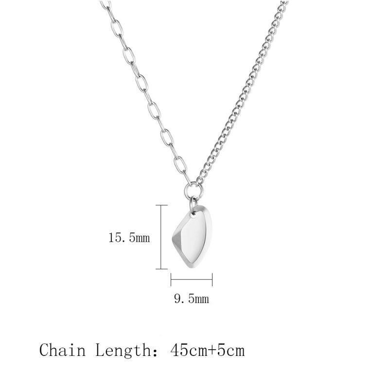 Колье из стали CJC62298