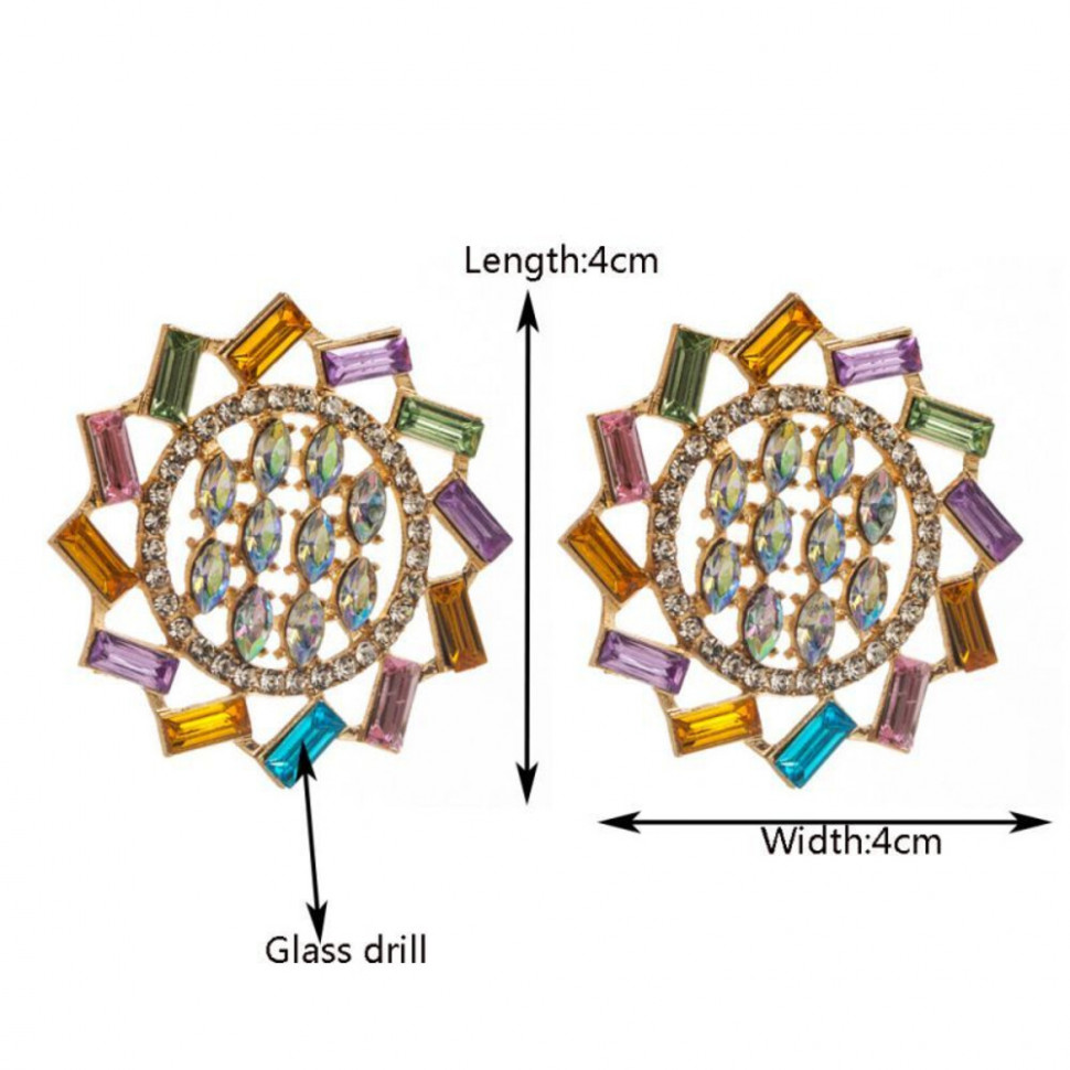 Серьги-гвоздики CJH87416 Серьги-гвоздики CJH87416