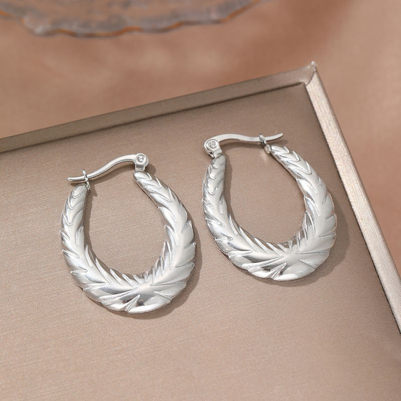 Серьги сталь CJM03913