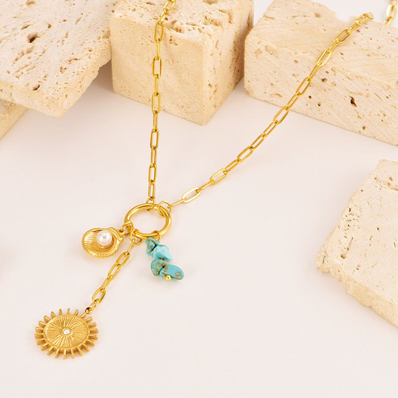 Колье из стали CJR55569