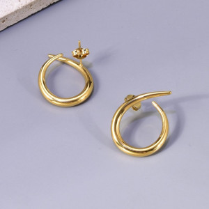 Серьги сталь CJL14396 Серьги сталь CJL14396