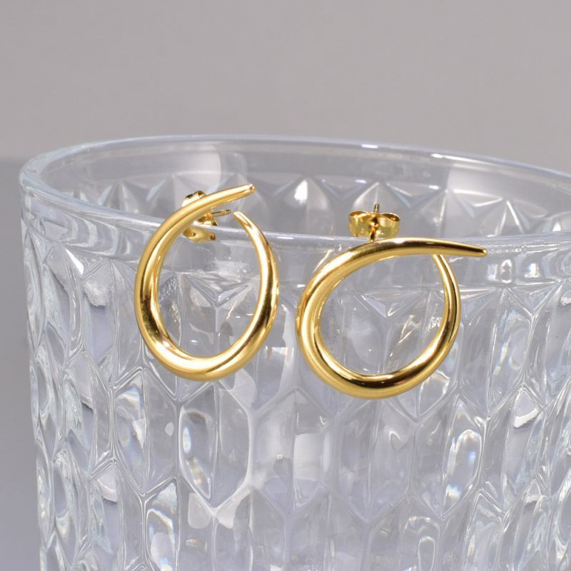 Серьги сталь CJL14396 Серьги сталь CJL14396