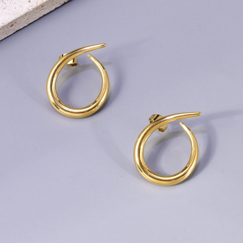 Серьги сталь CJL14396 Серьги сталь CJL14396