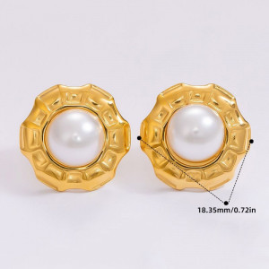 Серьги сталь CJJ21032 Серьги сталь CJJ21032