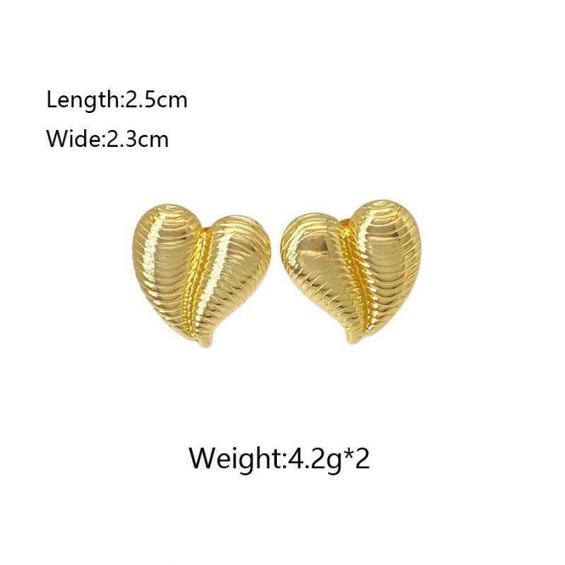 Серьги из стали с геометрией ASUY58166