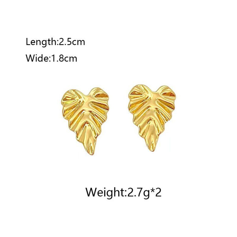 Серьги из стали с геометрией ASUY58166