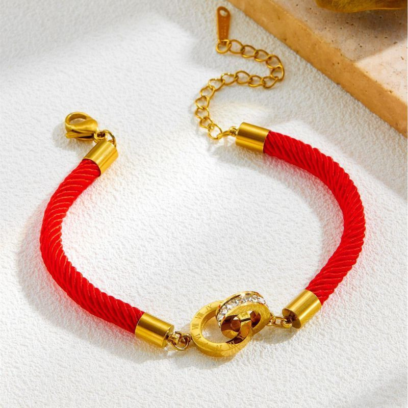 Браслет жгут с массивным золотистым замком-тоглом CJS40826