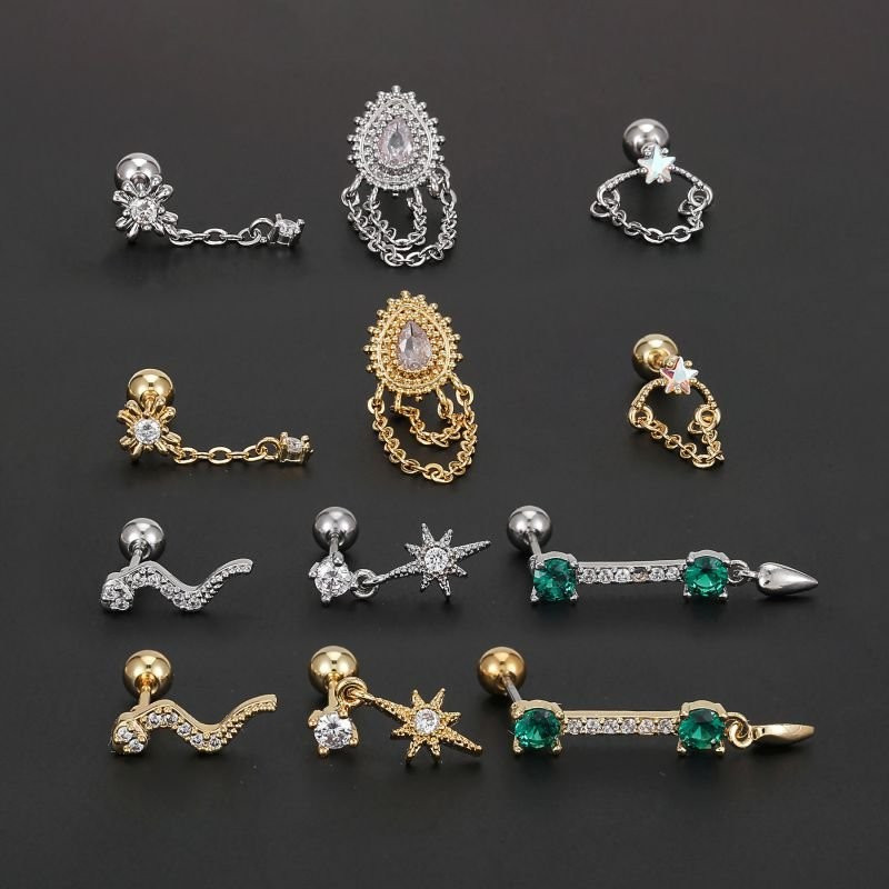 Пирсинг в уши CJE09274