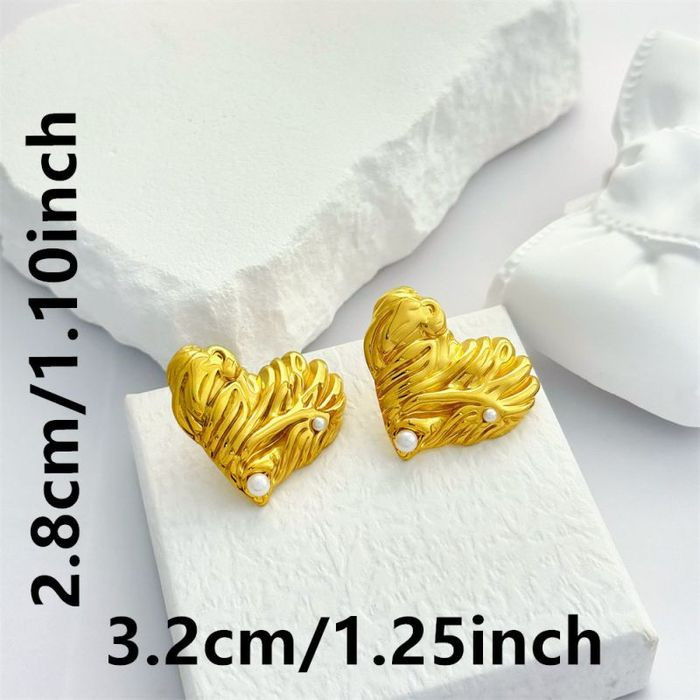 Серьги сталь CJM67986 Серьги сталь CJM67986