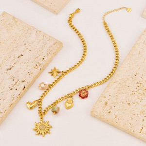 Колье из стали CJR55571