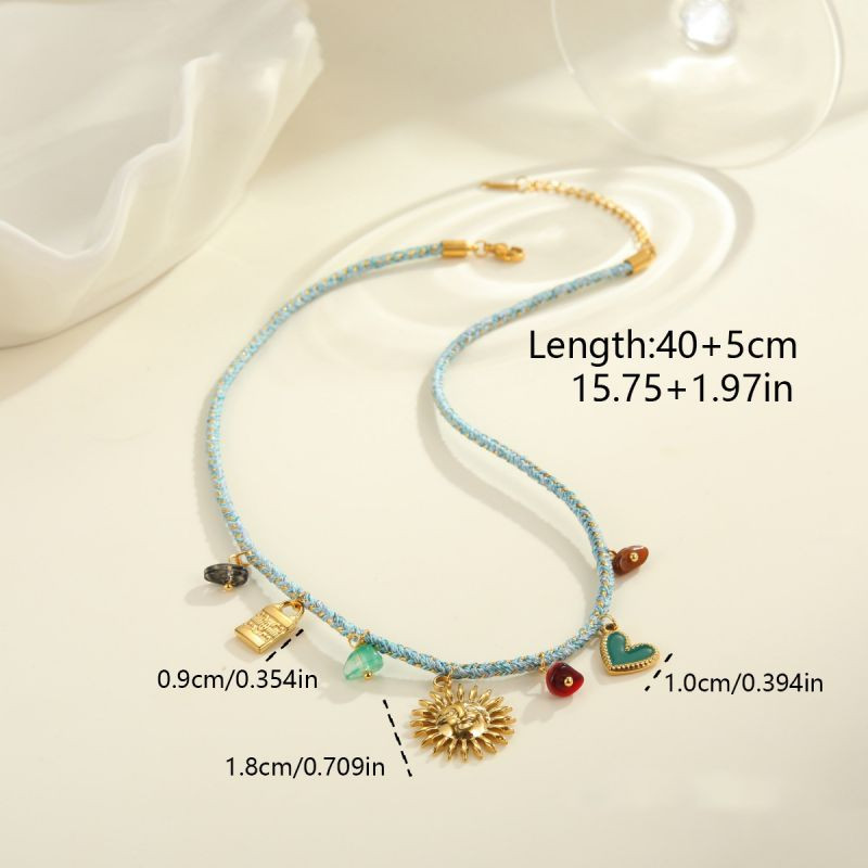 Колье из стали CJR63560