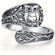 Серебряное кольцо с совой CJZ00159