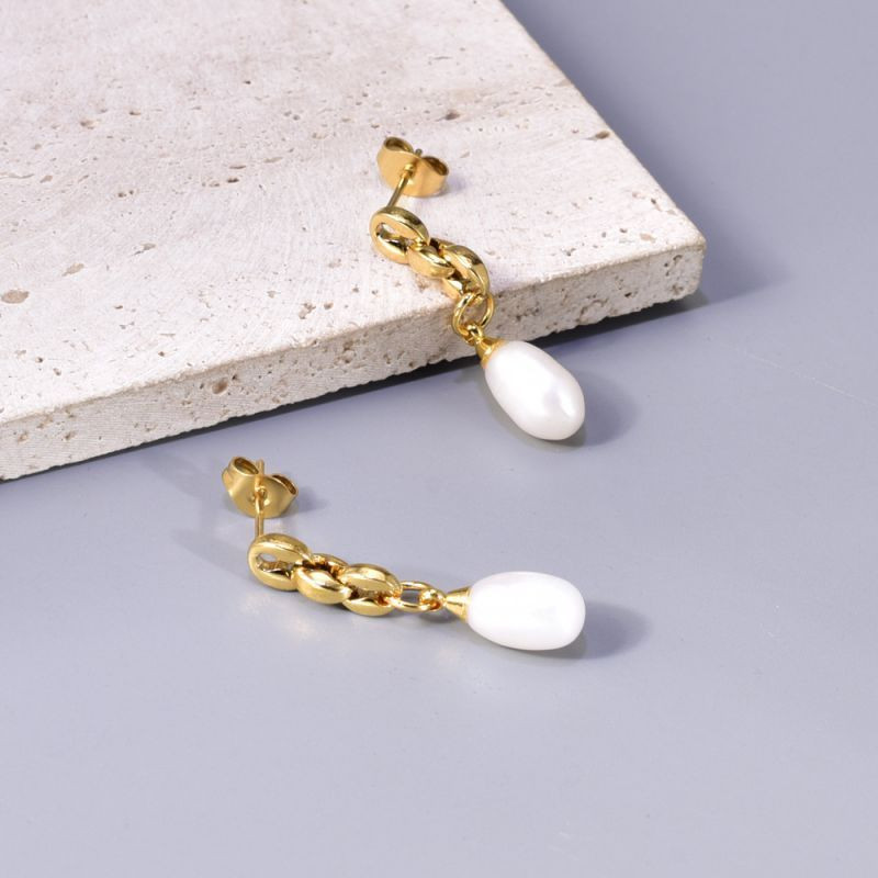 Серьги сталь CJL14399 Серьги сталь CJL14399