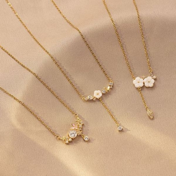 Колье из стали CJL34103