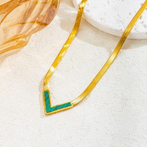 Колье из стали CJJ10531 Колье из стали CJJ10531