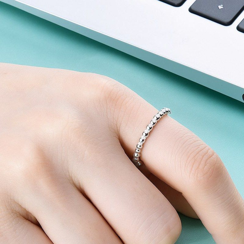 Кольцо узкое из последовательных шариков 1J12181CJJ Кольцо узкое из последовательных шариков 1J12181CJJ