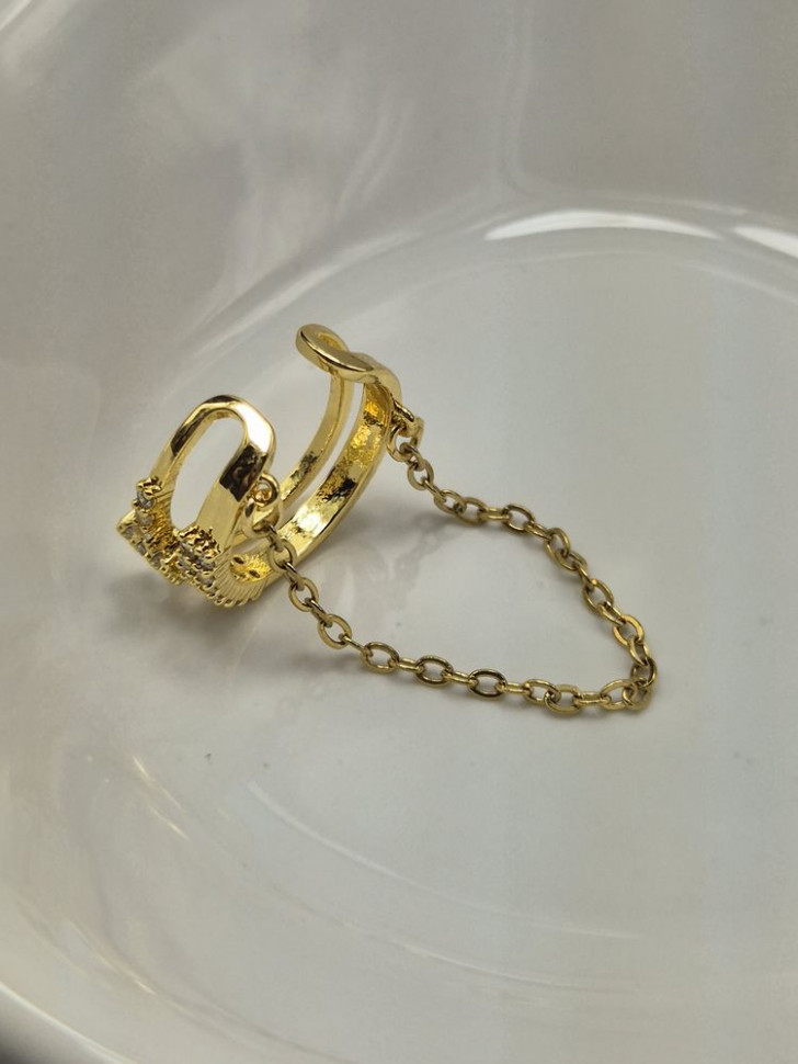 Кафф медь с напылением золотом J11410CJJ Кафф медь с напылением золотом J11410CJJ