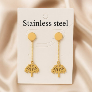 Серьги-пусеты с ажурными веерами J11531CJJ Серьги-пусеты с ажурными веерами J11531CJJ