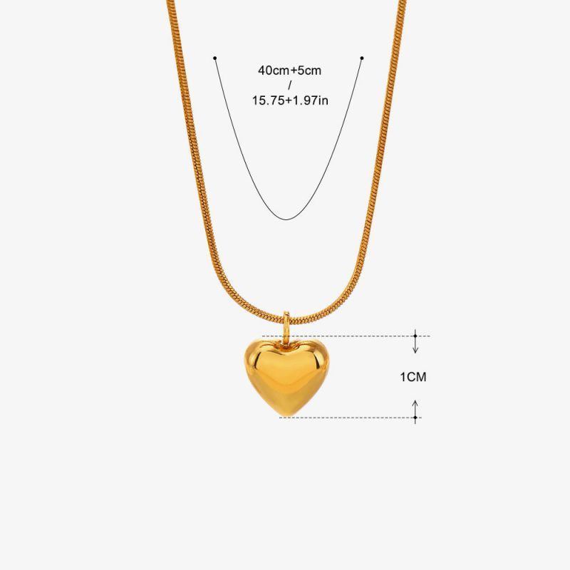 Колье из стали CJN25431