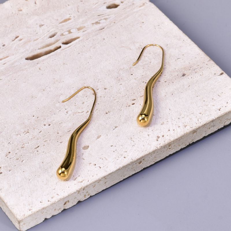 Серьги Капли вытянутые CJL14408