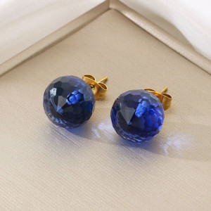 Серьги-пусеты Шарики CJJ17502