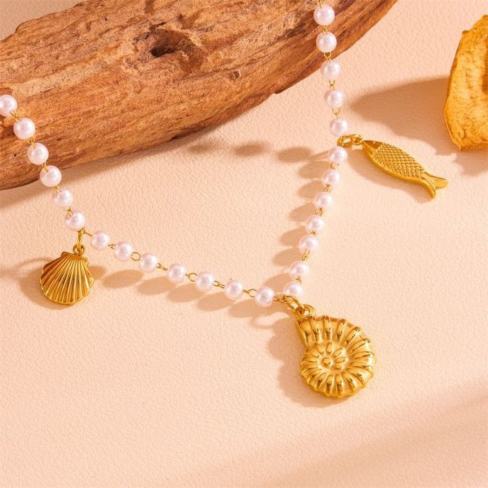 Колье из стали CJL19729 Колье из стали CJL19729