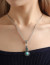 Цепочка с каплевидной подвеской из имитированного камня M14849