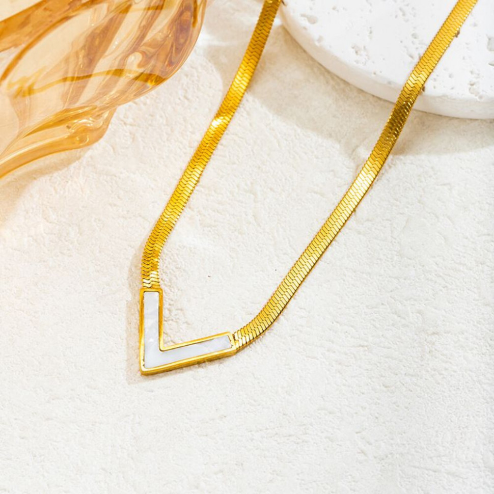 Колье из стали CJJ10530