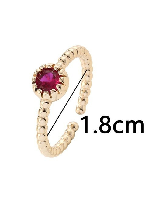 Многорядное кольцо с вертикальными вставками из камней U81955