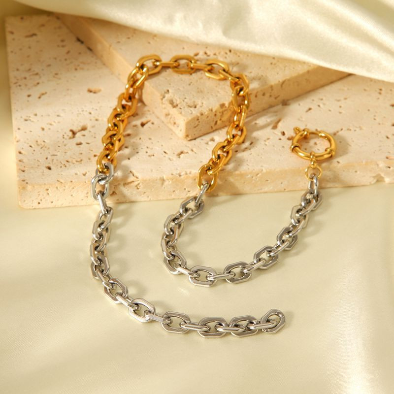 Колье из стали CJQ16730 Колье из стали CJQ16730