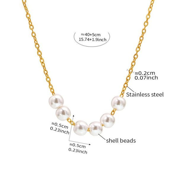 Колье из стали CJL82949 Колье из стали CJL82949