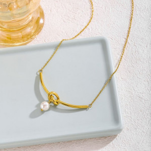 Колье из стали CJJ29756