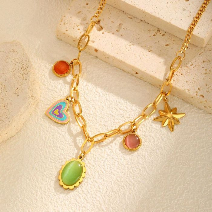 Колье из стали CJM66328 Колье из стали CJM66328