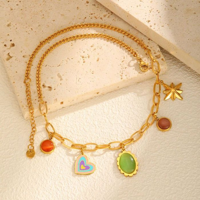 Колье из стали CJM66328 Колье из стали CJM66328