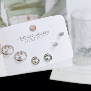 Ювелирный комплект серег CJC97489 Ювелирный комплект серег CJC97489