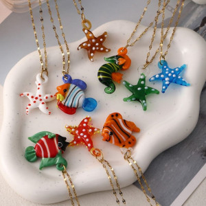 Колье из стали CJL26194 Колье из стали CJL26194