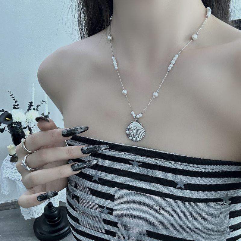 Колье с ракушкой ASUZ43649