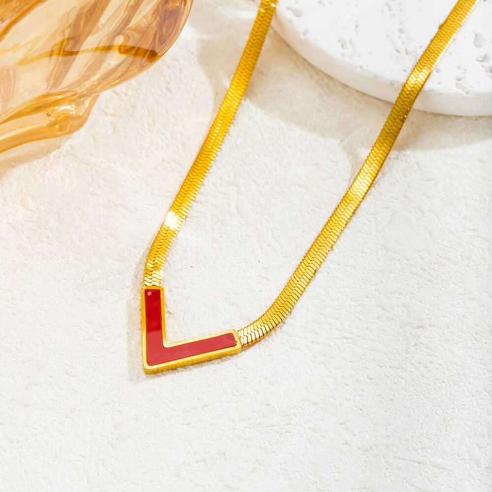 Колье из стали CJJ10529 Колье из стали CJJ10529