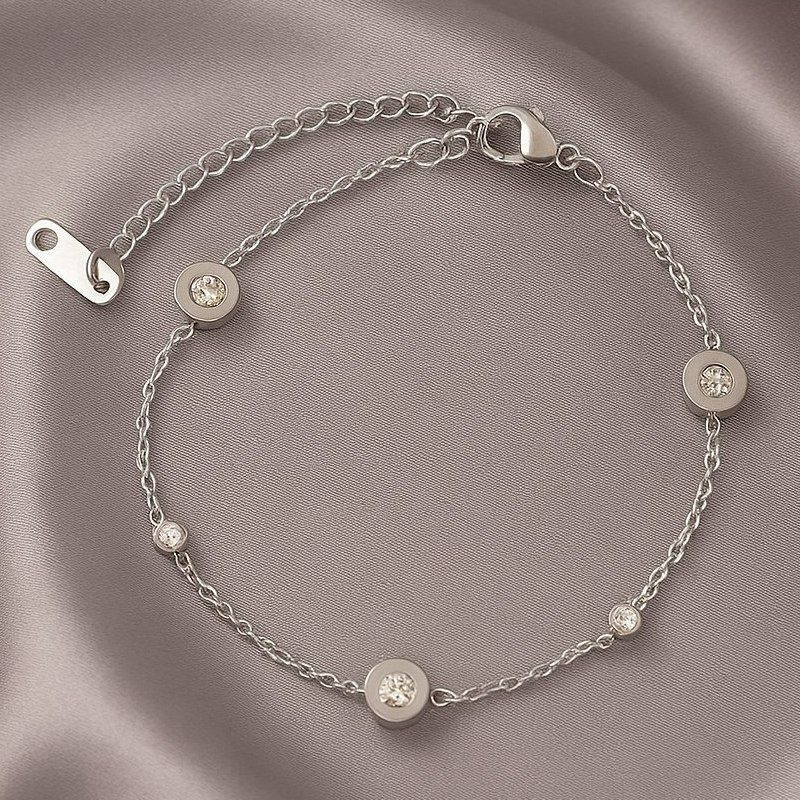 Браслет-нить с круглыми медальонами 1J12012CJJ