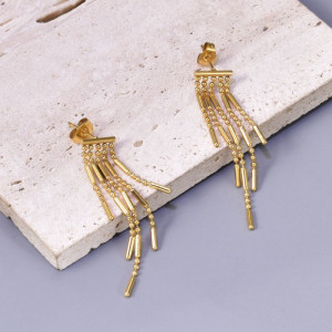 Серьги сталь CJL14418 Серьги сталь CJL14418