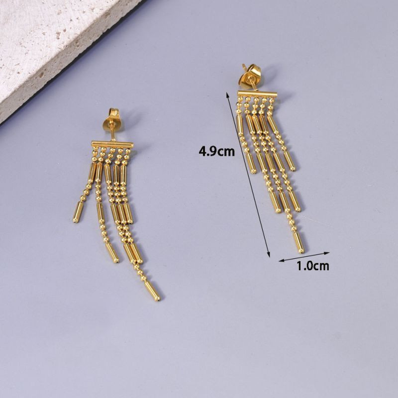 Серьги-кисти CJL14418