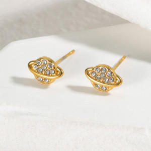 Серьги-пусеты Планета CJJ26092