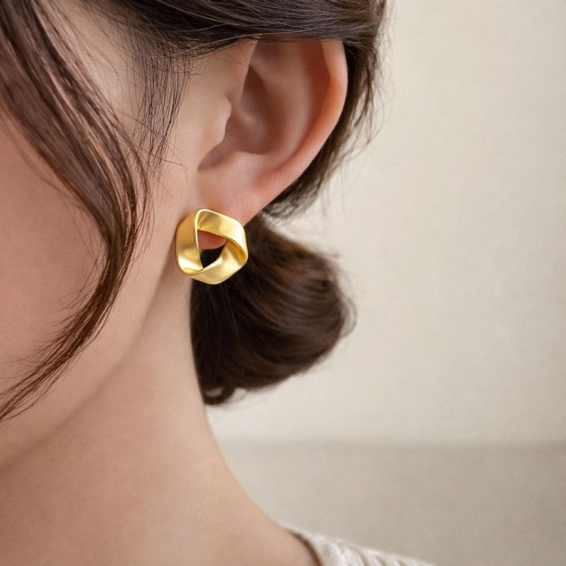 Серьги-гвоздики ювелирный сплав 1J11782CJJ Серьги-гвоздики ювелирный сплав 1J11782CJJ