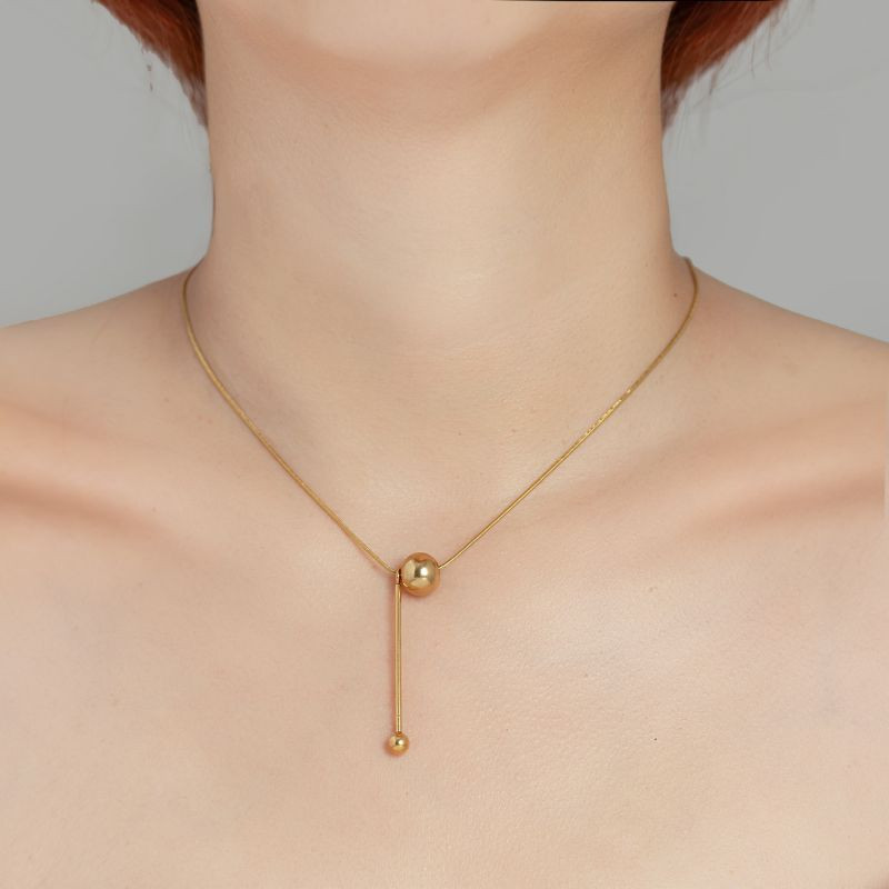 Колье из стали CJP55883