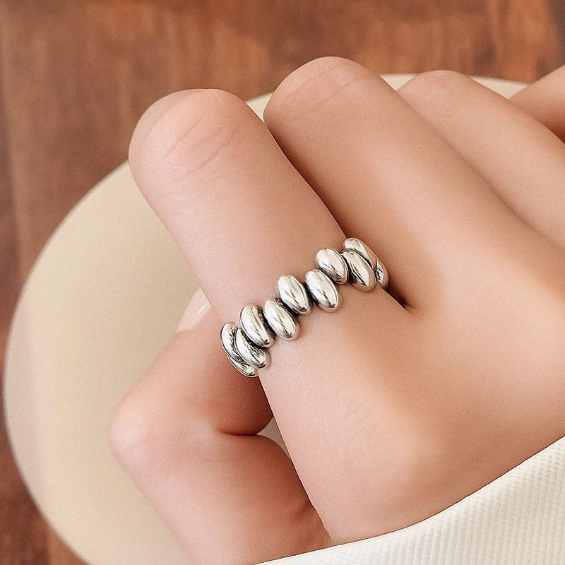 Кольцо с объемным зернистым декором 1J12184CJJ