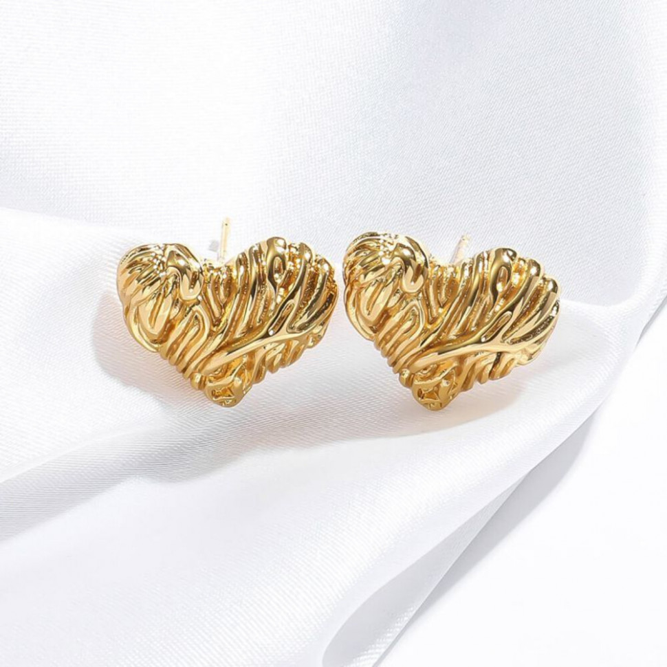 Серьги сталь CJH12677 Серьги сталь CJH12677